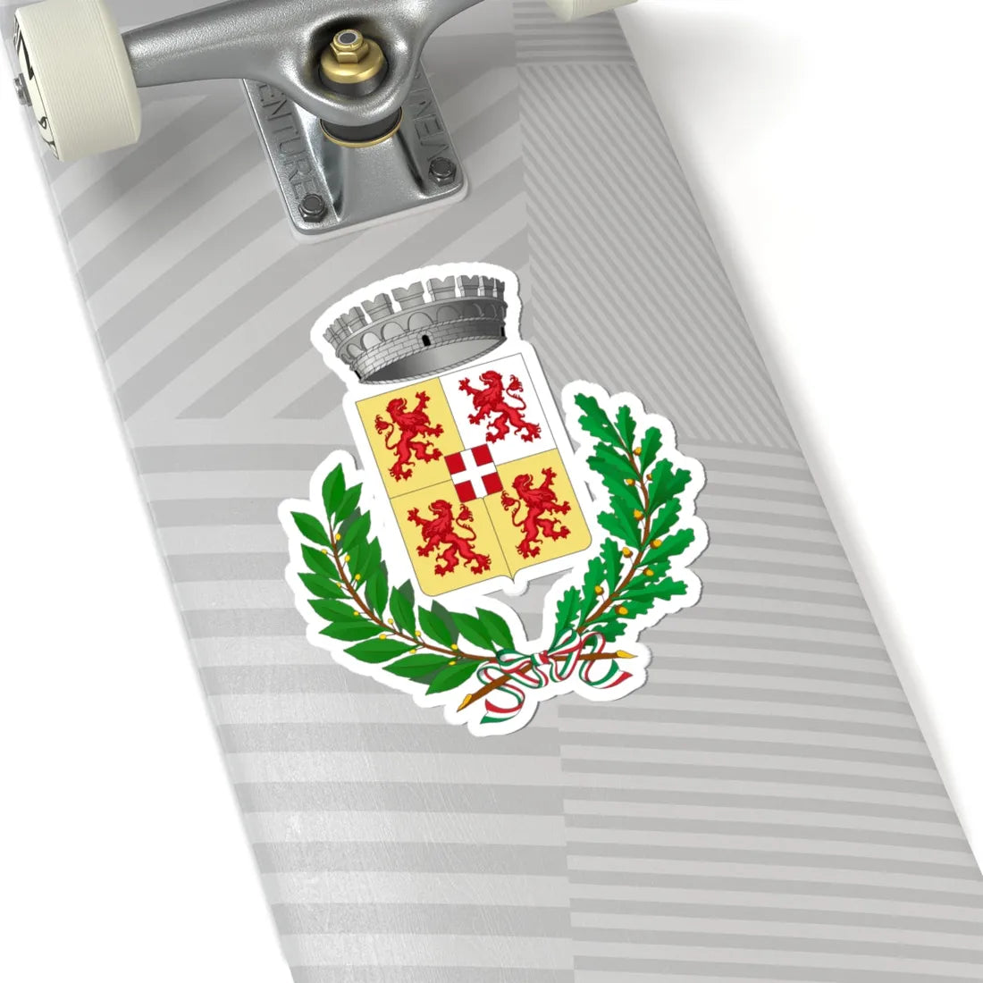 Bernezzo-Stemma (Italy) (Coat of Arms) STICKER Vinyl Kiss-Cut Decal - The Sticker Space