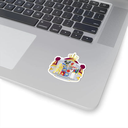 Bernhard der Nederlanden prins van Lippe-Biesterfeld wapen (Netherlands) (Coat of Arms) STICKER Vinyl Kiss-Cut Decal - The Sticker Space