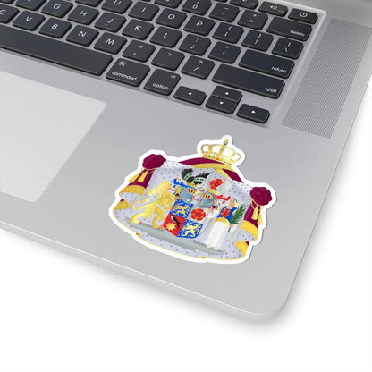 Bernhard der Nederlanden prins van Lippe-Biesterfeld wapen (Netherlands) (Coat of Arms) STICKER Vinyl Kiss-Cut Decal - The Sticker Space