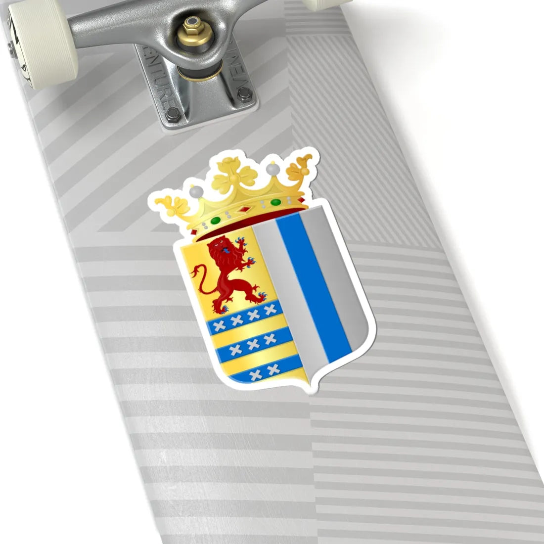 Bernisse wapen (Netherlands) (Coat of Arms) STICKER Vinyl Kiss-Cut Decal - The Sticker Space