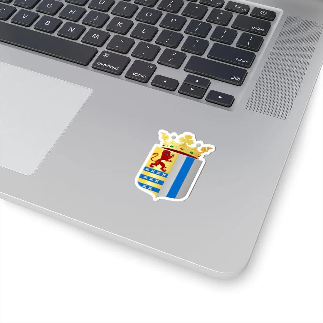 Bernisse wapen (Netherlands) (Coat of Arms) STICKER Vinyl Kiss-Cut Decal - The Sticker Space
