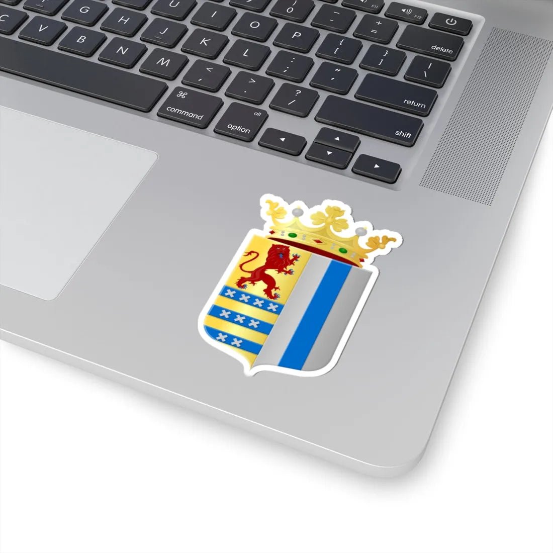 Bernisse wapen (Netherlands) (Coat of Arms) STICKER Vinyl Kiss-Cut Decal - The Sticker Space