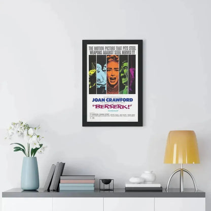 BERSERK 1967 - Framed Movie Poster - The Sticker Space