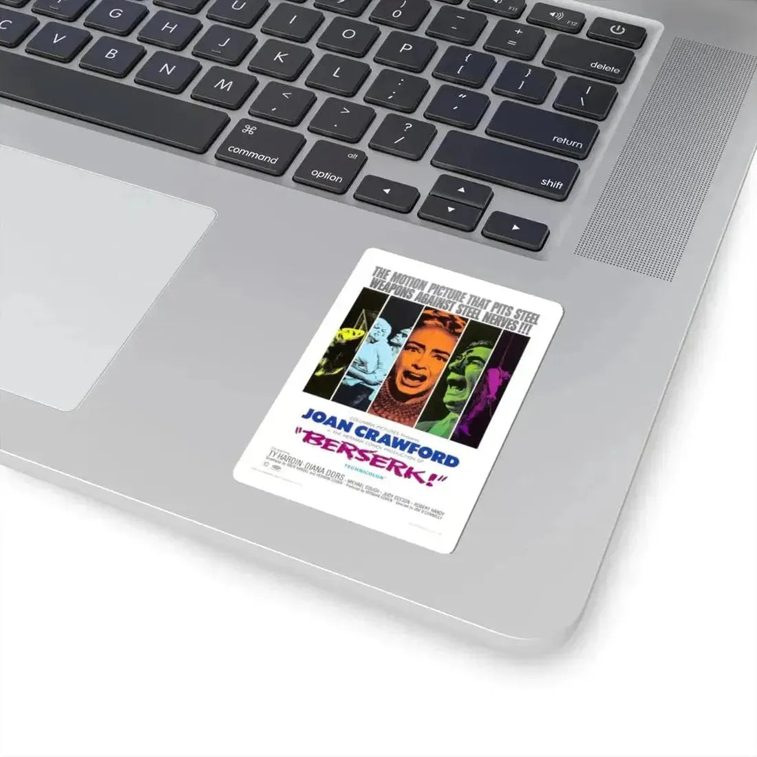 BERSERK 1967 Movie Poster - STICKER Vinyl Kiss-Cut Decal - The Sticker Space