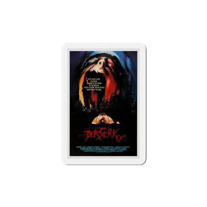 Berserker 1987 Movie Poster Refrigerator Magnet 6 Inch - The Sticker Space