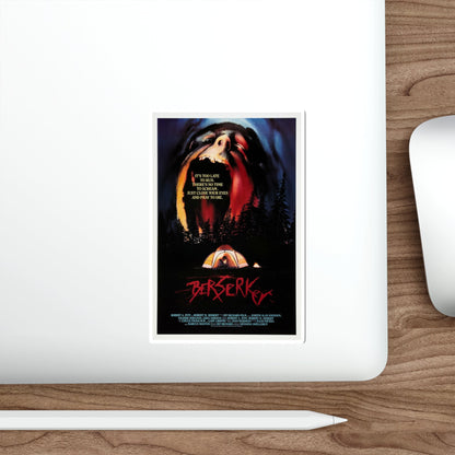 BERSERKER 1987 Movie Poster STICKER Vinyl Die-Cut Decal-The Sticker Space