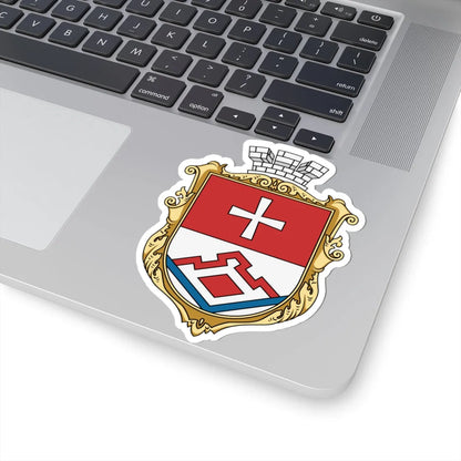 Bershad coat of arms UHT (Ukraine) (Coat of Arms) STICKER Vinyl Kiss-Cut Decal - The Sticker Space