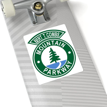 Bert T. Combs Mountain Parkway logo (Kentucky) (Road Sign) STICKER Vinyl Kiss-Cut Decal - The Sticker Space