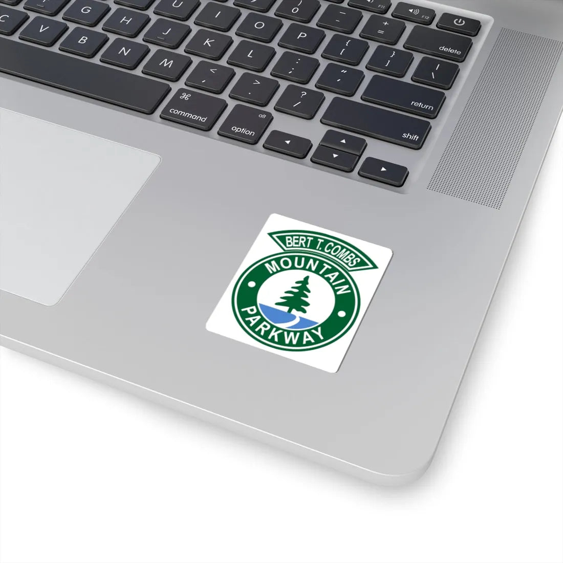 Bert T. Combs Mountain Parkway logo (Kentucky) (Road Sign) STICKER Vinyl Kiss-Cut Decal - The Sticker Space