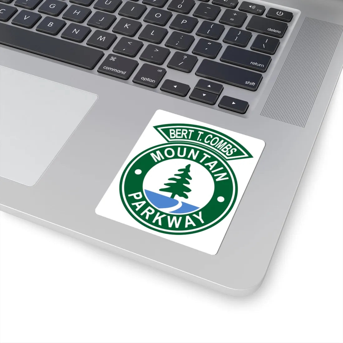 Bert T. Combs Mountain Parkway logo (Kentucky) (Road Sign) STICKER Vinyl Kiss-Cut Decal - The Sticker Space