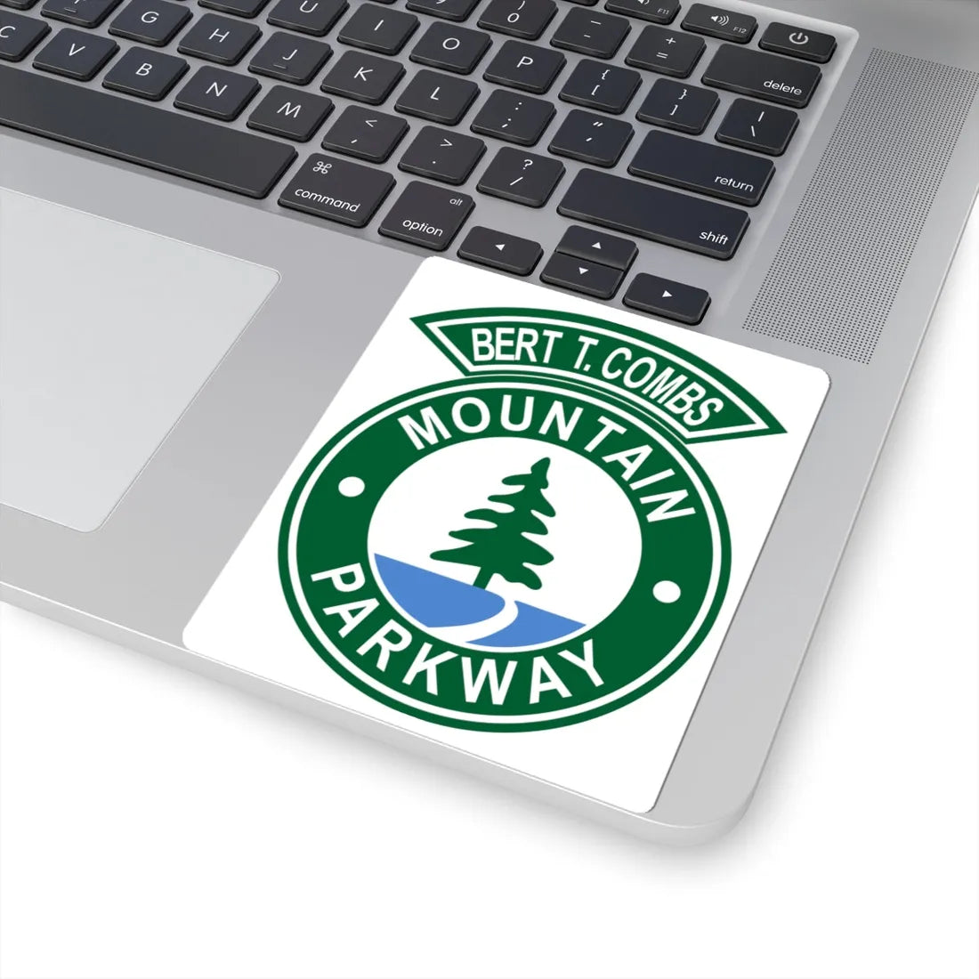 Bert T. Combs Mountain Parkway logo (Kentucky) (Road Sign) STICKER Vinyl Kiss-Cut Decal - The Sticker Space