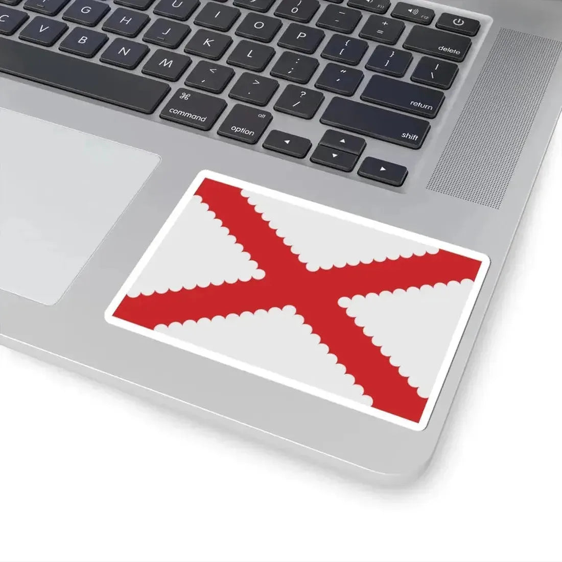 Bertem vlag (Belgium) STICKER Vinyl Kiss-Cut Decal - The Sticker Space