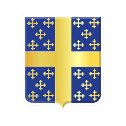 Bertogne wapen (Belgium) (Coat of Arms) STICKER Vinyl Kiss-Cut Decal 2 Inch White - The Sticker Space