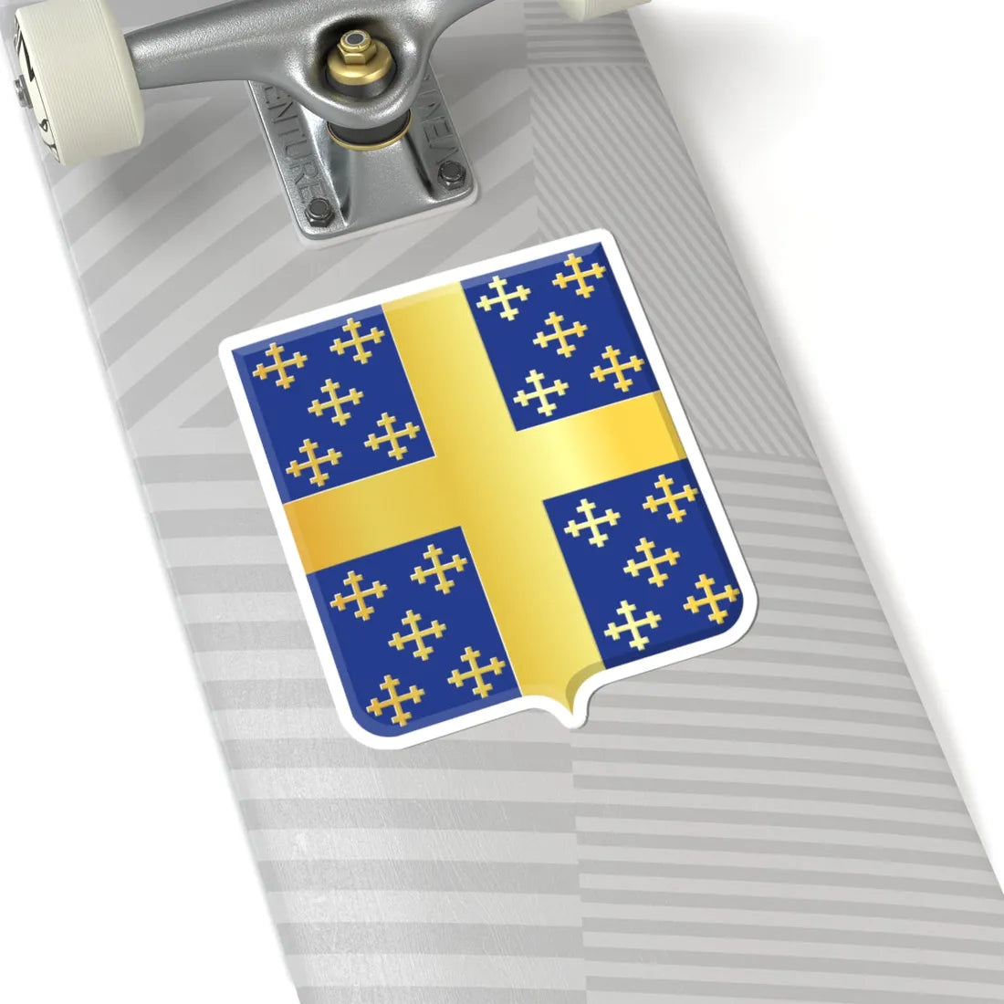 Bertogne wapen (Belgium) (Coat of Arms) STICKER Vinyl Kiss-Cut Decal - The Sticker Space