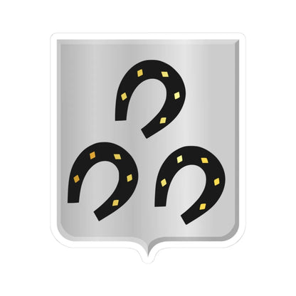 Bertrix wapen (Belgium) (Coat of Arms) STICKER Vinyl Kiss-Cut Decal 3 Inch White - The Sticker Space