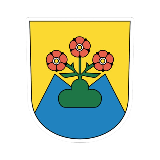 Bertschikon (Switzerland) (Coat of Arms) STICKER Vinyl Kiss-Cut Decal 2 Inch White - The Sticker Space