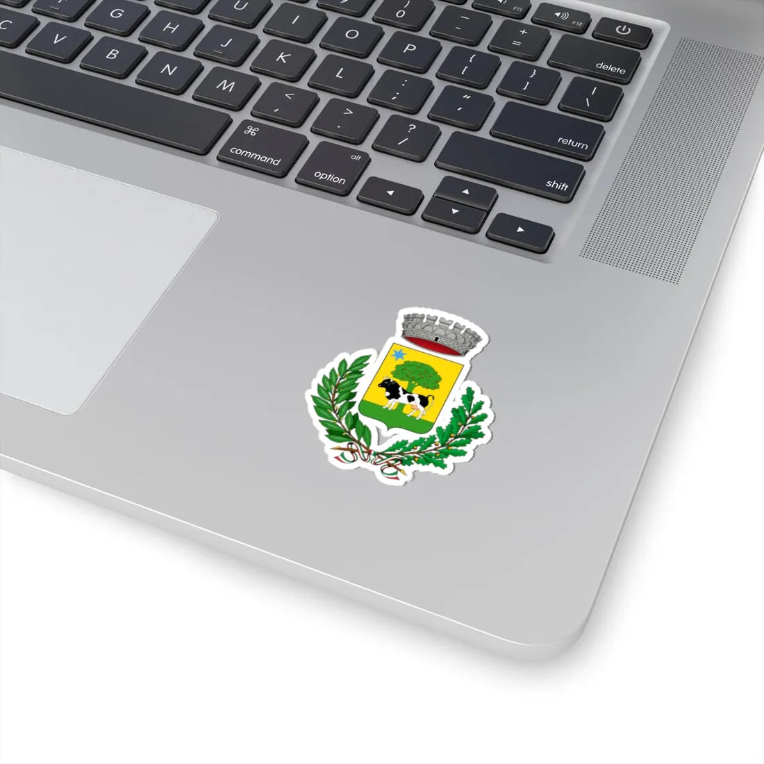 Berzo San Fermo-Stemma (Italy) (Coat of Arms) STICKER Vinyl Kiss-Cut Decal - The Sticker Space