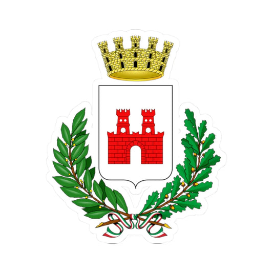 Besana in Brianza-Stemma (Italy) (Coat of Arms) STICKER Vinyl Kiss-Cut Decal 2 Inch White - The Sticker Space