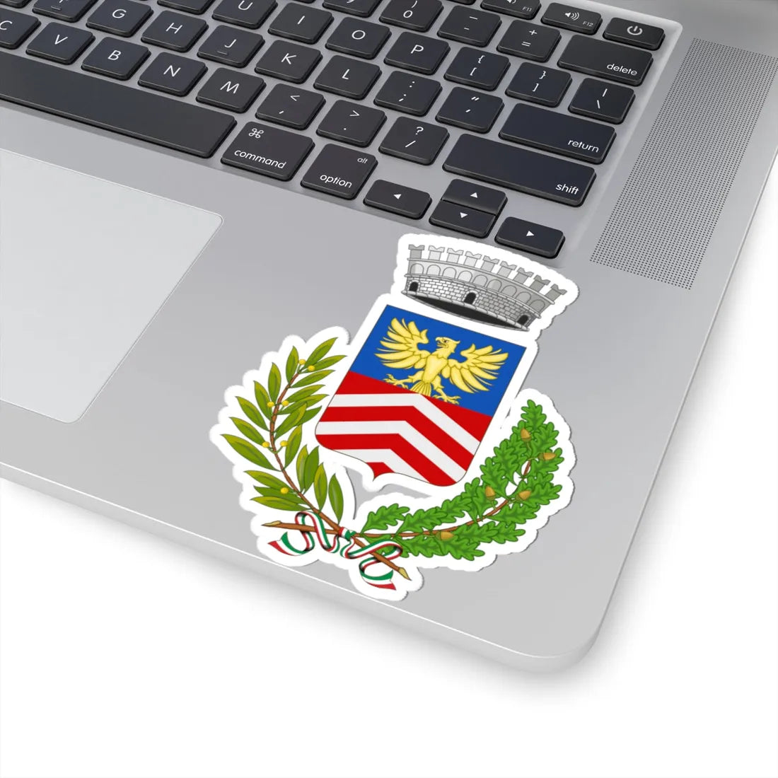 Besate-Stemma (Italy) (Coat of Arms) STICKER Vinyl Kiss-Cut Decal - The Sticker Space