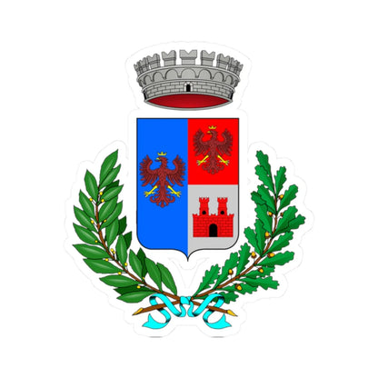 Besozzo-Stemma (Italy) (Coat of Arms) STICKER Vinyl Kiss-Cut Decal 2 Inch White - The Sticker Space