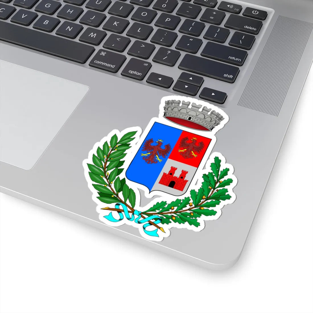 Besozzo-Stemma (Italy) (Coat of Arms) STICKER Vinyl Kiss-Cut Decal - The Sticker Space
