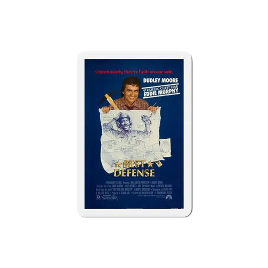 Best Defense 1984 Movie Poster Refrigerator Magnet 3 Inch - The Sticker Space