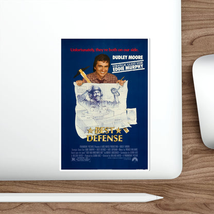 Best Defense 1984 Movie Poster STICKER Vinyl Die-Cut Decal-The Sticker Space