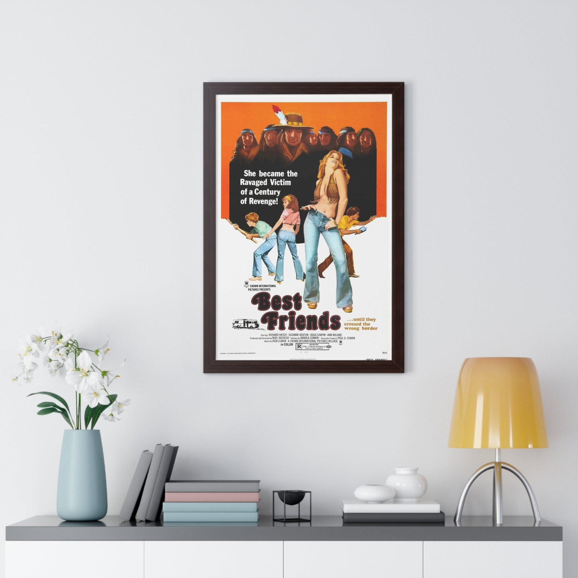 BEST FRIENDS 1982 - Framed Movie Poster-The Sticker Space