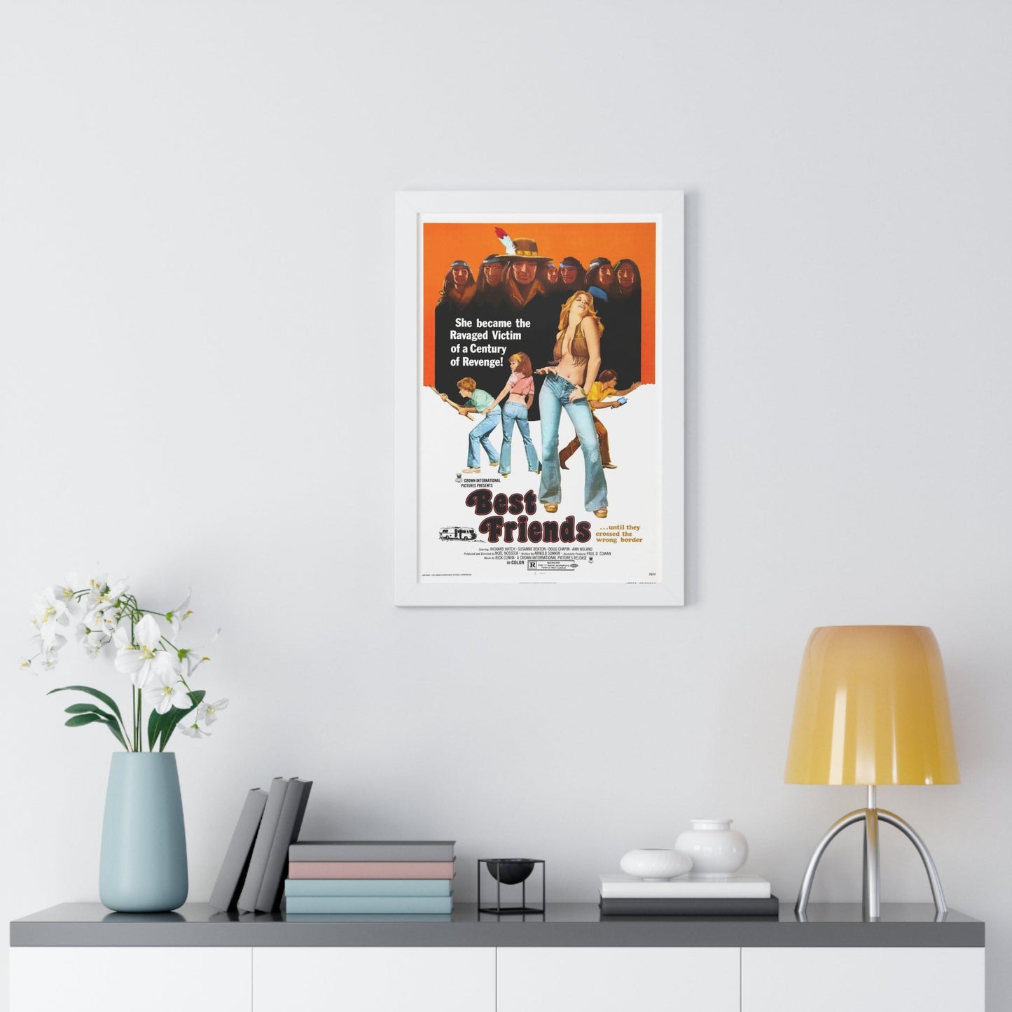 BEST FRIENDS 1982 - Framed Movie Poster-The Sticker Space