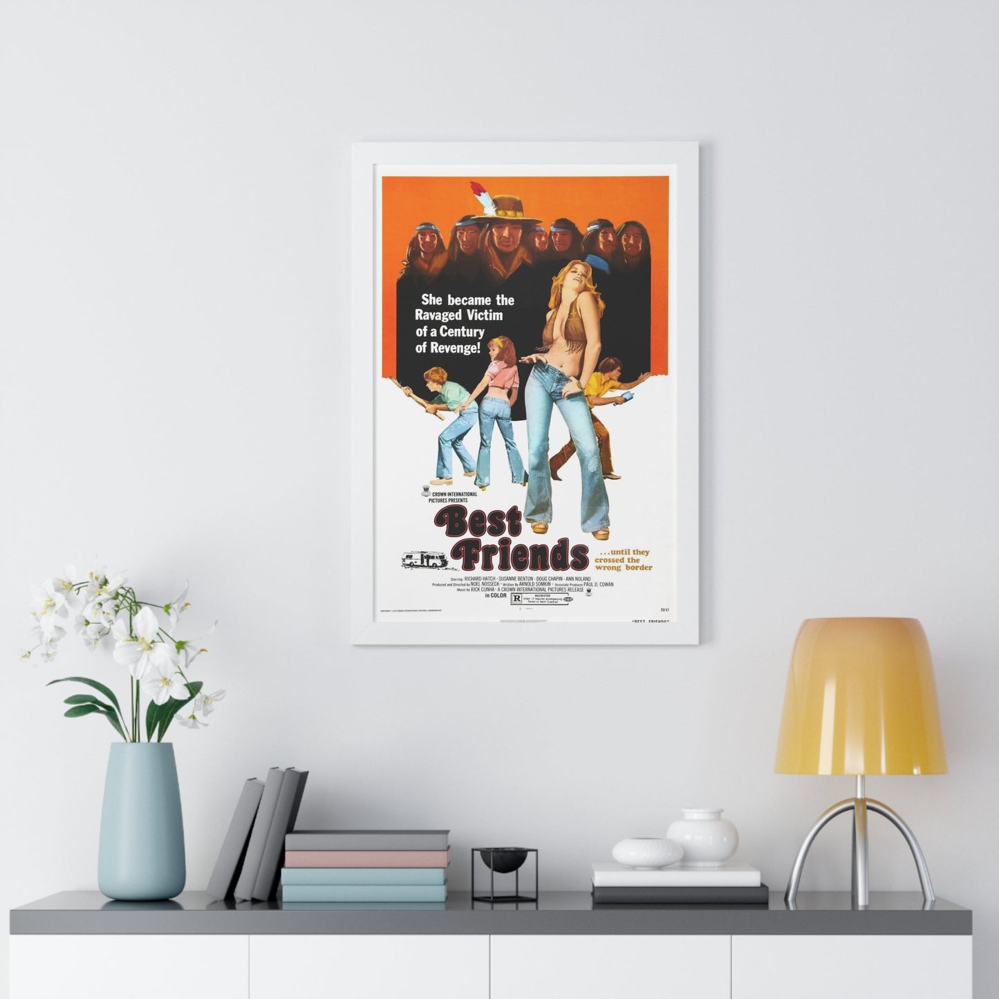 BEST FRIENDS 1982 - Framed Movie Poster-The Sticker Space