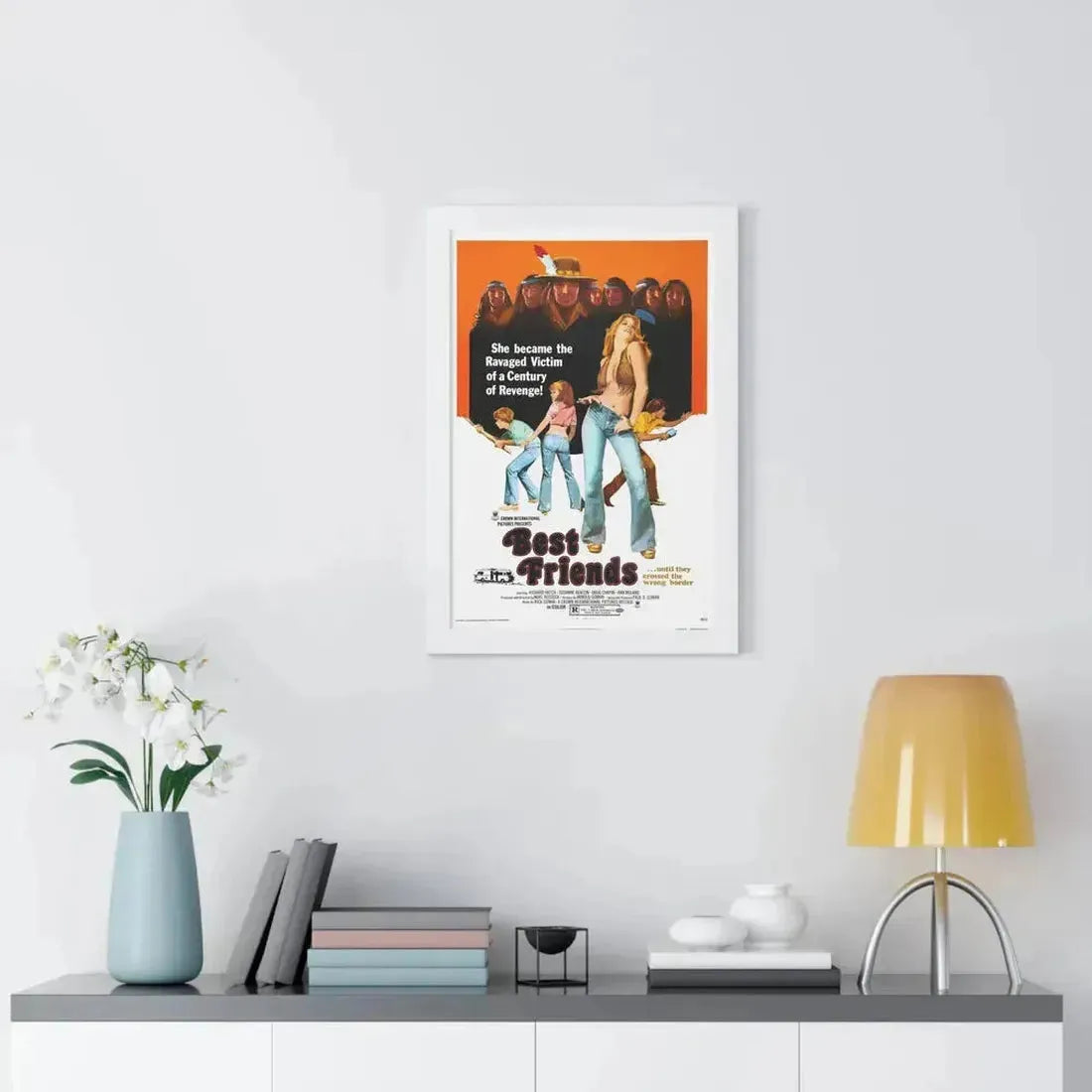 BEST FRIENDS 1982 - Framed Movie Poster - The Sticker Space