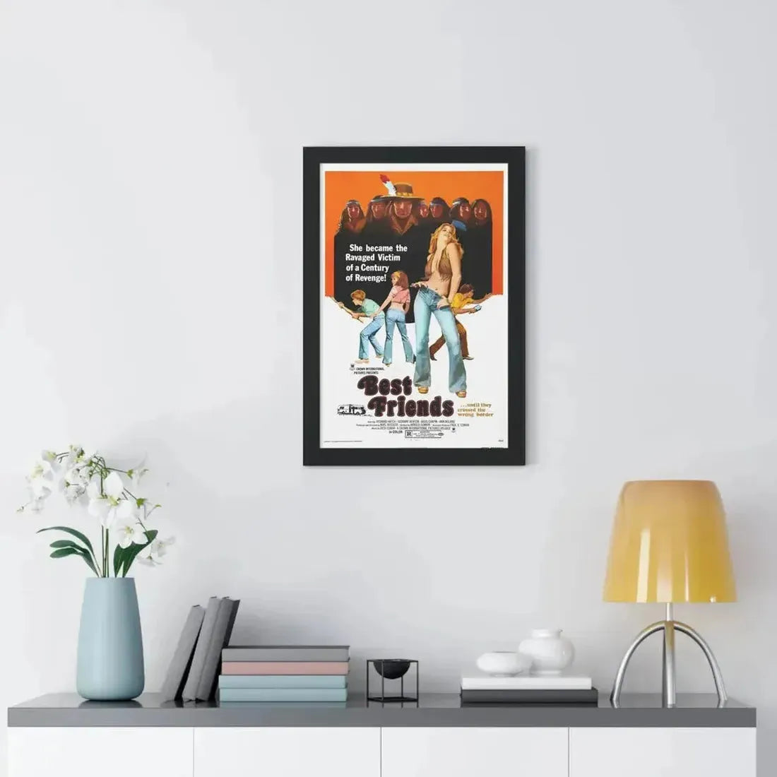 BEST FRIENDS 1982 - Framed Movie Poster - The Sticker Space