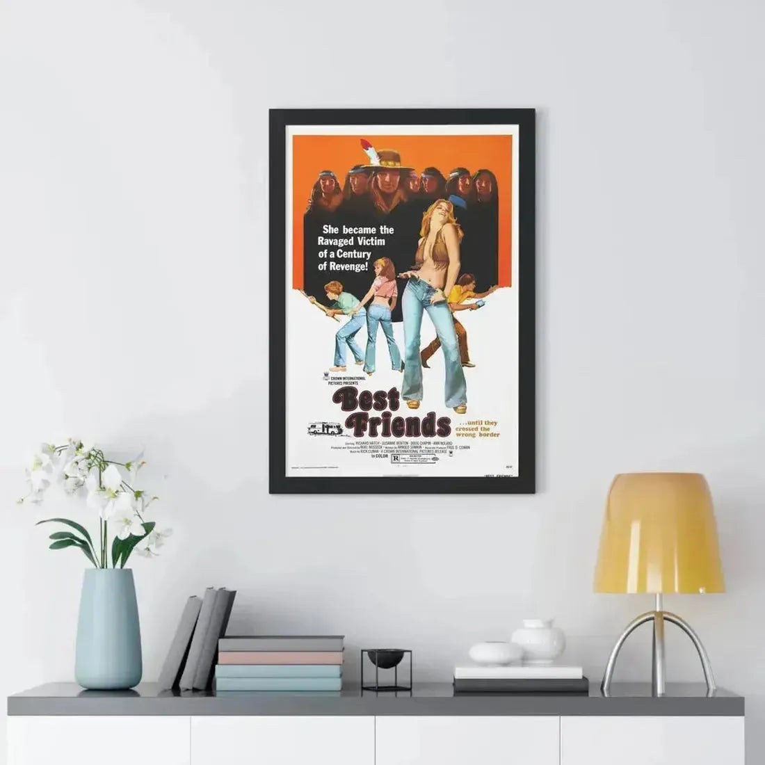 BEST FRIENDS 1982 - Framed Movie Poster - The Sticker Space
