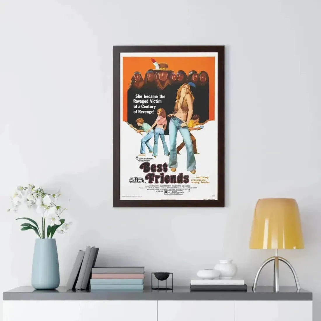 BEST FRIENDS 1982 - Framed Movie Poster - The Sticker Space