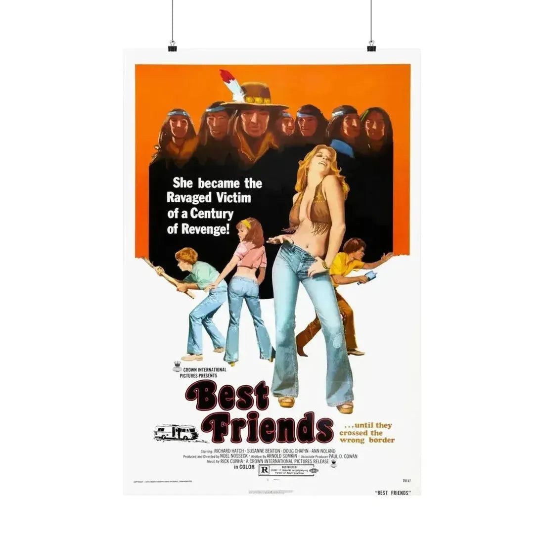 BEST FRIENDS 1982 - Paper Movie Poster 24″ x 36″ Matte - The Sticker Space
