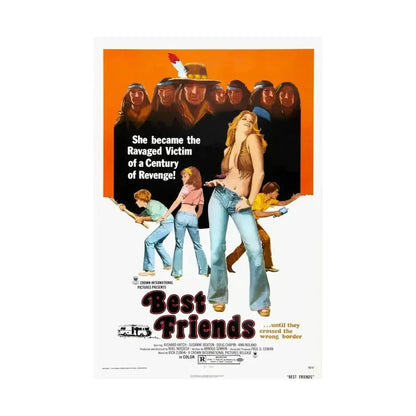 BEST FRIENDS 1982 - Paper Movie Poster - The Sticker Space