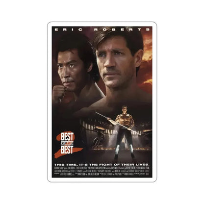Best of the Best 2 1993 Movie Poster STICKER Vinyl Die-Cut Decal - The Sticker Space