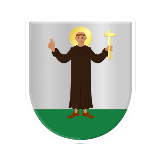 Best wapen 1821 (Netherlands) (Coat of Arms) STICKER Vinyl Kiss-Cut Decal 2 Inch White - The Sticker Space