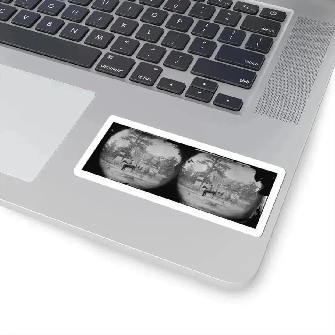 Bethel Church, Virginia. Headquarters of General Ambrose Burnside (U.S. Civil War) STICKER Vinyl Kiss-Cut Decal - The Sticker Space