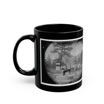 Bethel Church, Virginia. Headquarters Of General Ambrose Burnside (U.S. Civil War) Black Coffee Mug