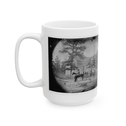 Bethel Church, Virginia. Headquarters Of General Ambrose Burnside (U.S. Civil War) White Coffee Mug