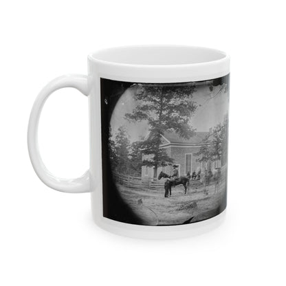 Bethel Church, Virginia. Headquarters Of General Ambrose Burnside (U.S. Civil War) White Coffee Mug