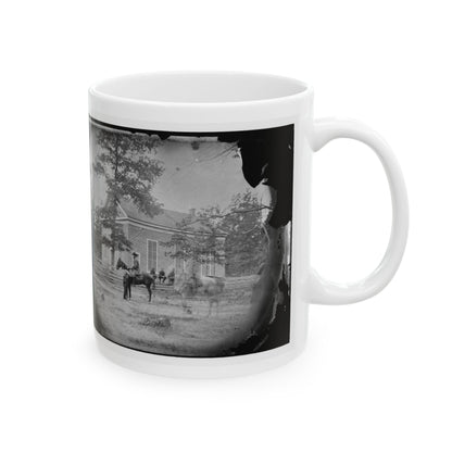 Bethel Church, Virginia. Headquarters Of General Ambrose Burnside (U.S. Civil War) White Coffee Mug