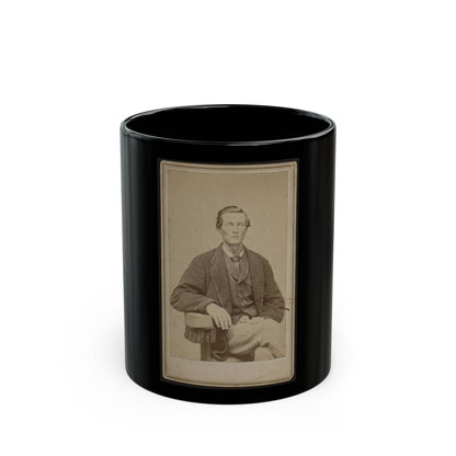 Bethuel Smith, Three-Quarter Length Portrait, Sitting, Facing Front (U.S. Civil War) Black Coffee Mug