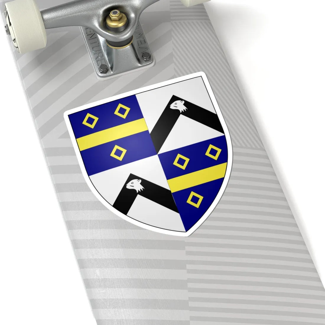 Bethune of Balfour arms (Scotland) (Coat of Arms) STICKER Vinyl Kiss-Cut Decal - The Sticker Space