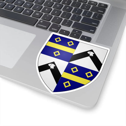 Bethune of Balfour arms (Scotland) (Coat of Arms) STICKER Vinyl Kiss-Cut Decal - The Sticker Space
