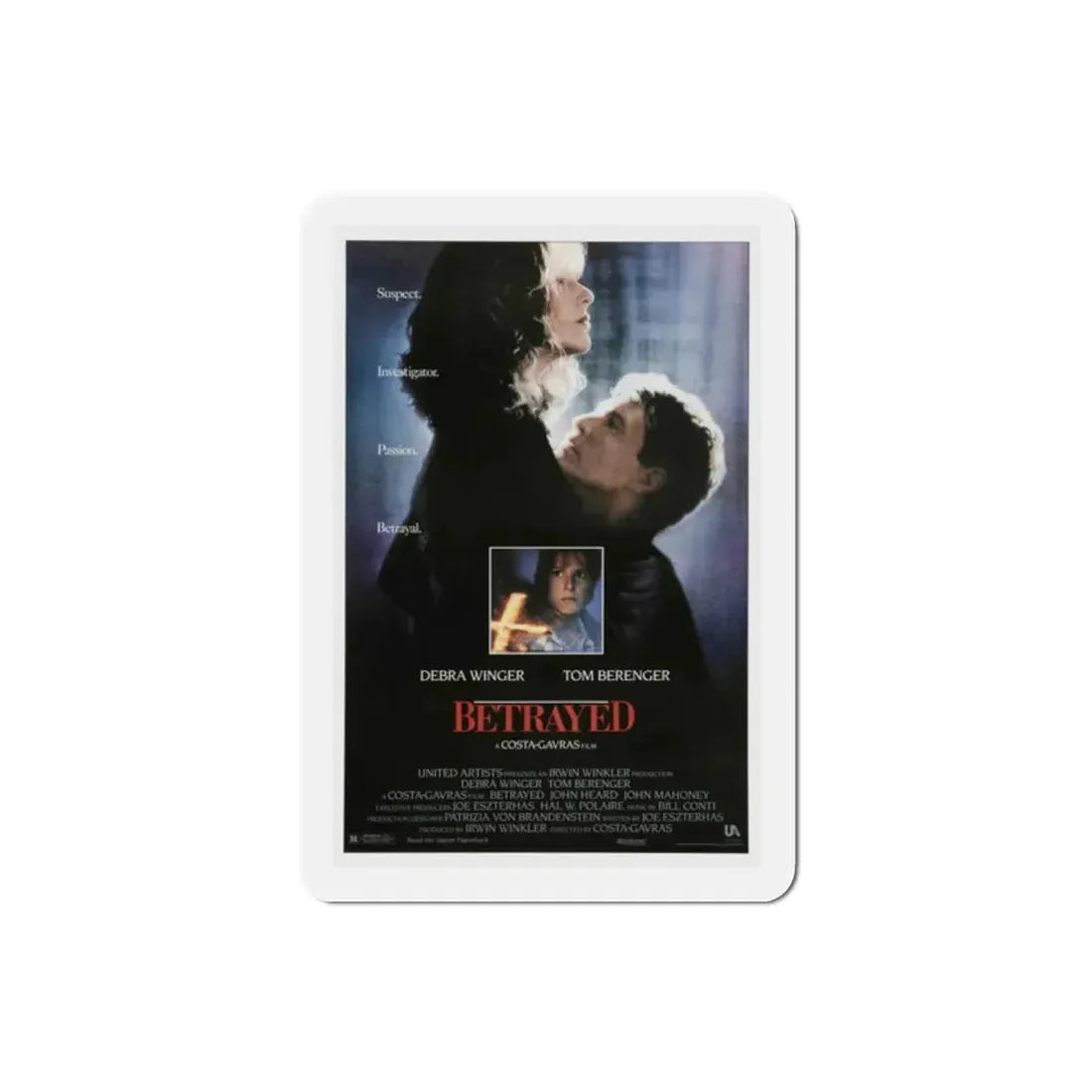 Betrayed 1988 Movie Poster Refrigerator Magnet 2 Inch - The Sticker Space