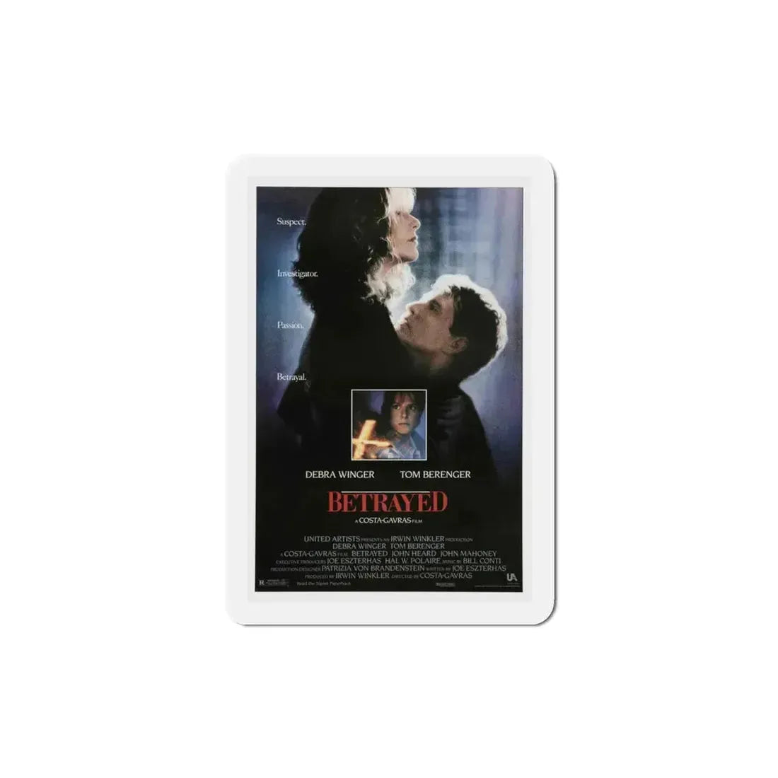 Betrayed 1988 Movie Poster Refrigerator Magnet 4 Inch - The Sticker Space
