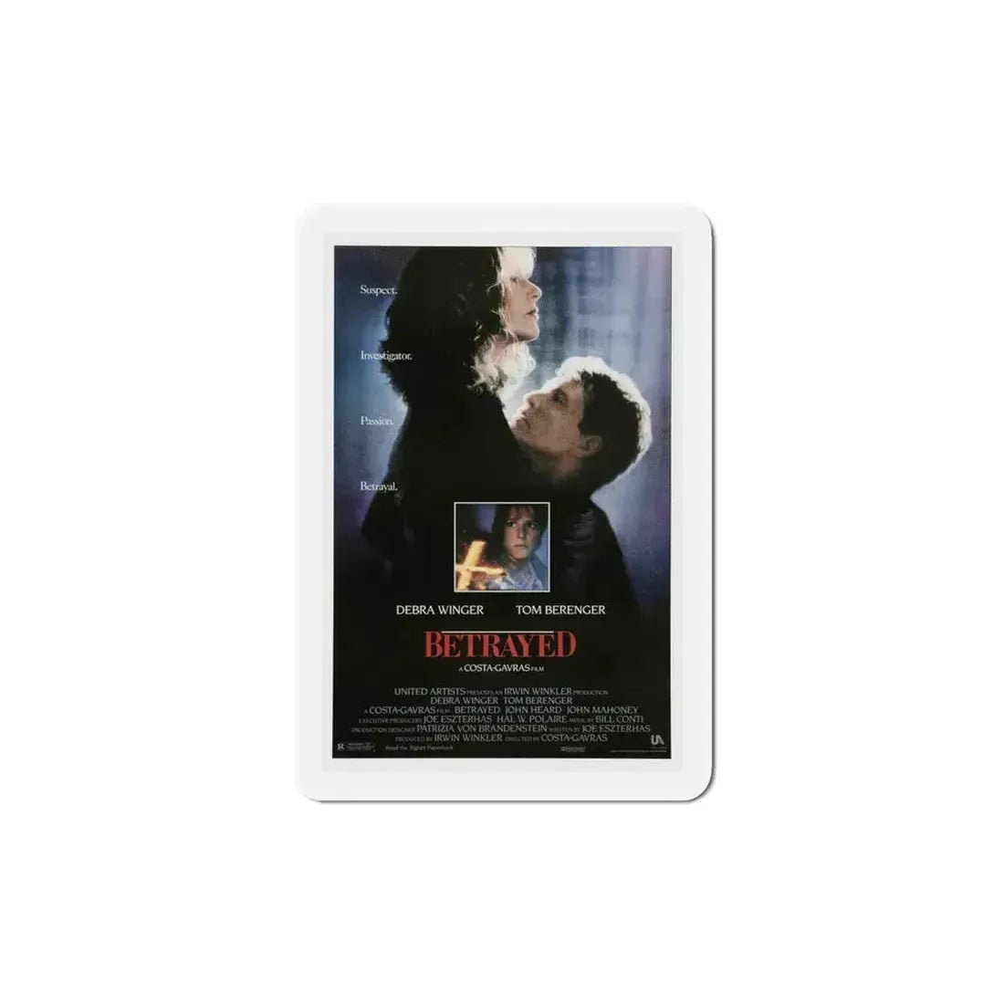 Betrayed 1988 Movie Poster Refrigerator Magnet 5 Inch - The Sticker Space