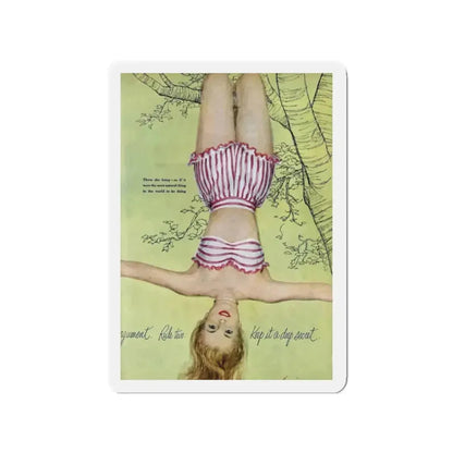 Betrayed, Good Housekeeping, October 1949 (Magazine Illustration) Refrigerator Magnet - The Sticker Space